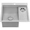 Ruvati Sink, Stainless Steel, 20" W x 22" L x RVH8262ST - alternate 3